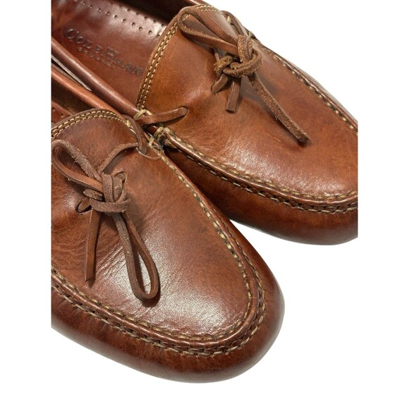 Cole Haan Mens 8.5 M Gunnison Driver Driving Shoes Loafers Brown Leather main image 7